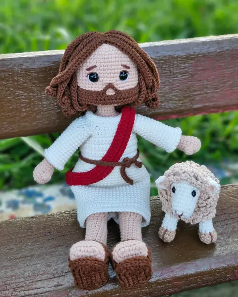 Peça de crochê cristão