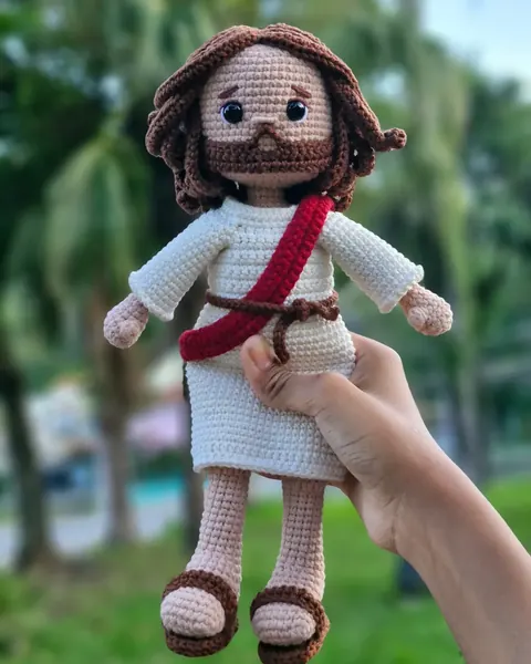 Peça de crochê cristão